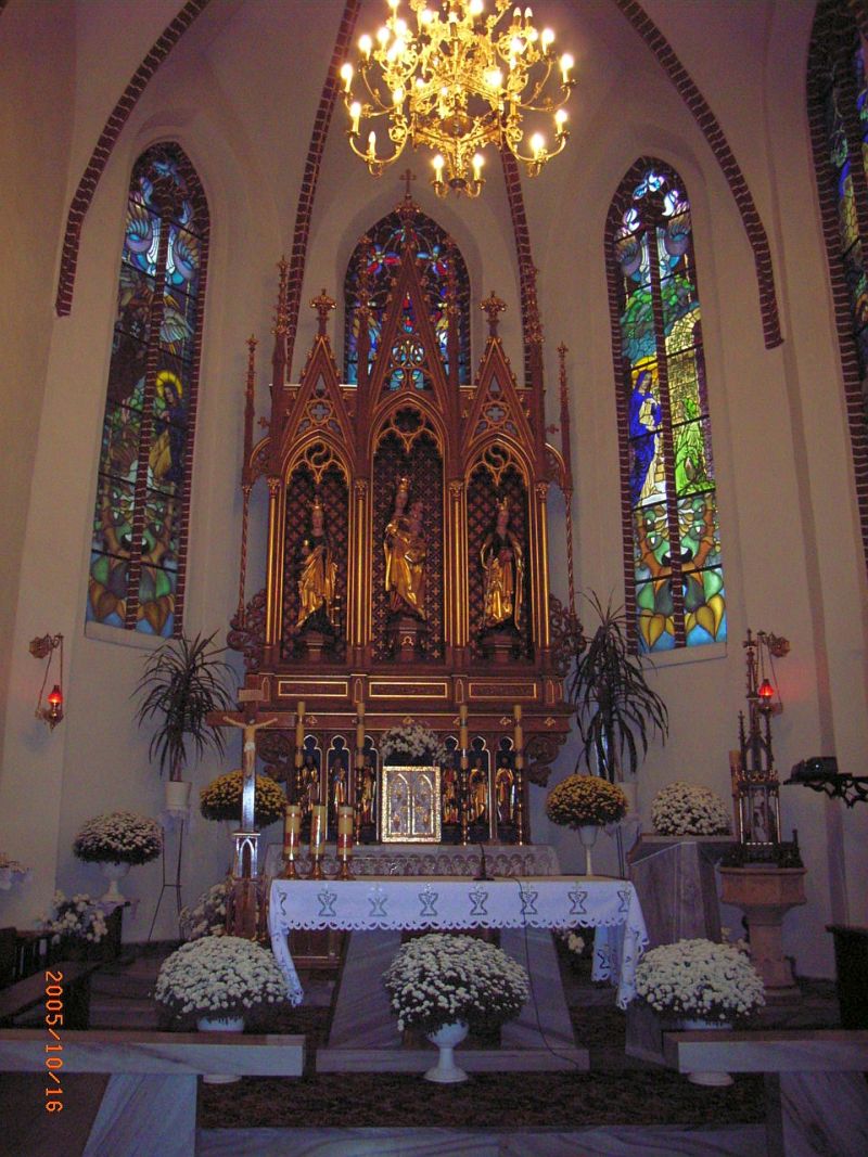 Pfarrkirche "St. Mariä  Himmelfahrt" Oltaschin im 100. Todesjahr von Dr. J. Soffner